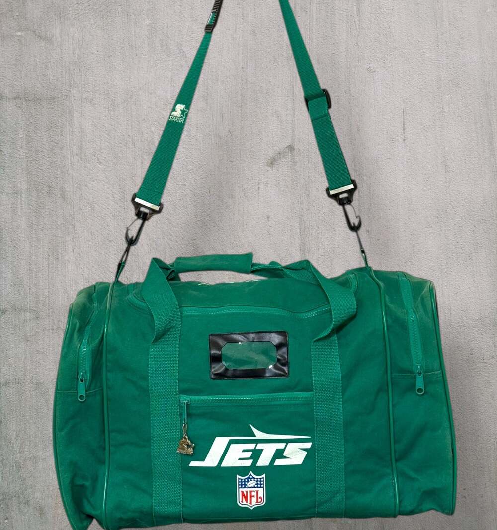 Vintage Starter New York Jets Duffle Bag